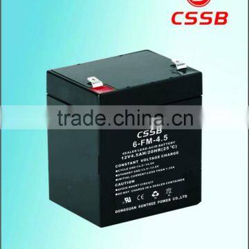 12V4.5AH sealed lead acid battery