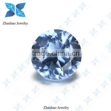 man made round stone spinel/ F106# stone bead