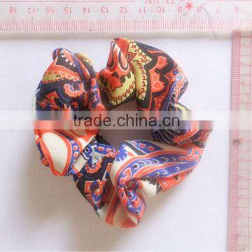 fashion ethnic printed fabric elastic holder