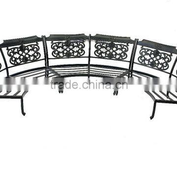 cheap Quarter Round Sectional Modern Appearance and outdoor Chair Specific Use garden cast aluminum Chair