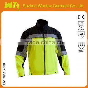 high visibility mens reflective workwear for working garment