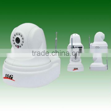 IP alarm CMOS CCTV Camera work with 315/433Mhz wireless alarm accessories