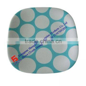 Square Melamine Plate Melamine Colored Plate photo-3
