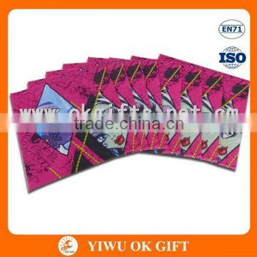 1/ 4 Fold Print napkin paper, Tissue paper