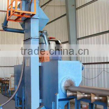 Machinery for surface cleaning SXGP300-2 Steel Tube Shot Blasting Machine-External Cleaning