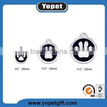 New Arrival Custom Shape Print Logo Metal Pet ID Dog Tag For Dog Wholesale photo-5