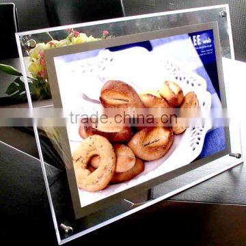 Hot Selling Display Light Panel Led Crystal Menu Sign Board Letter Light Sign photo-5