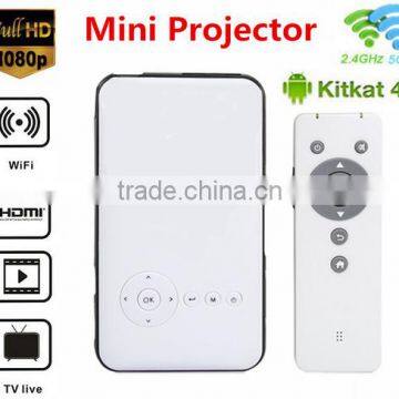 2016 Hot M6 mini projector Cheapest Polarizer Android Mobile Phone Projector