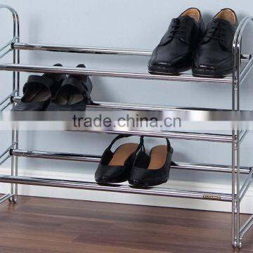 Extension Metal With 3 Tier Storage Shoe Rack