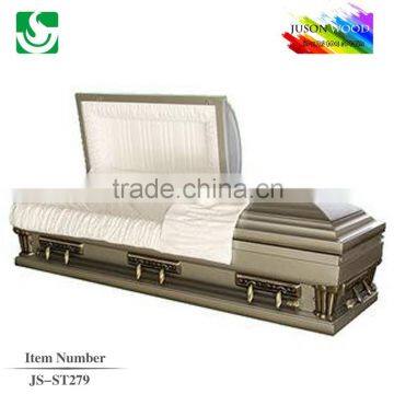 JS-ST279 wholesale best price metal casket