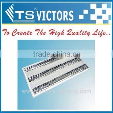 T8 Fluorescent Lighting 3x18w Grid Lighting Fixture 3x36w Louver Fitting Grille Lamp photo-3