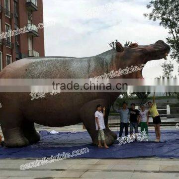 simulation animal / inflatable hippopotamus / the high simulation hippopotamus