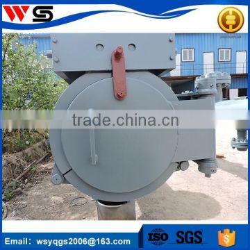 autoclave door for pig launcher and receiver system with drawing