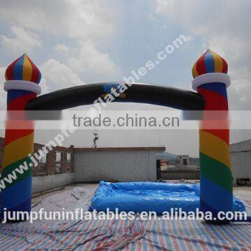 Nylon Inflatable Arch/new Rainbow Inflatable Arch/Event welcome Arch Gate hire