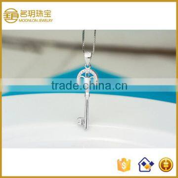 Fashion gemstone pendant silver jewelry wholesale