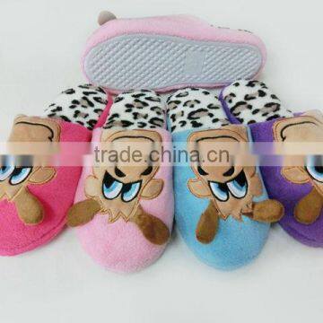 Lady Animal Winter Warm Soft Bedroom Slippers
