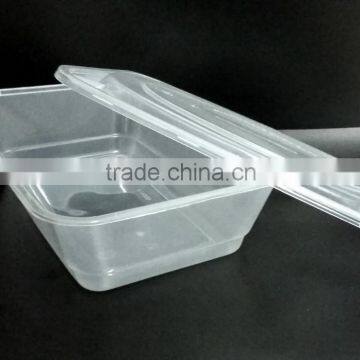 Square Food Container 750 ml PP Food Box for Wholesale photo-3