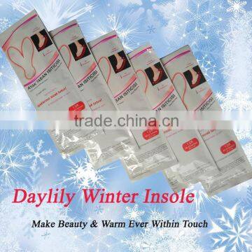 Daylily Full Foot Warm Pad - Self Heating Winter Insole - New Feet Warm Artifact