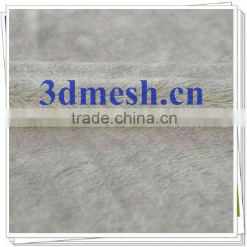 Plain Black Velour Fabric