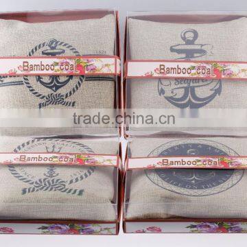 Green Chemical Free And Non Toxic Activated Bamboo Charcoal Bag Car Deodorant photo-6