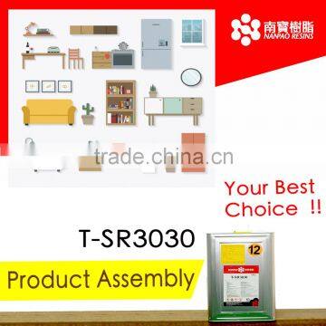 NANPAO Yellow Transparent solvent based Chloroprene rubber Glue For Product assembly