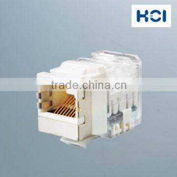 Cat6 UL 90Degree Toolless Half Shielded STP Modular Keystone Jack photo-2