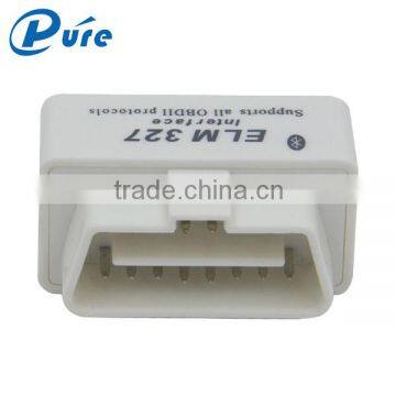Newest Super Mini ELM327 Bluetooth OBD2 V2.1 ELM327 Wireless Scan Tool for Multi-brands CAN-BUS Supports All OBD2 Protocol