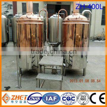 Stainless or copper beer equipment made in China
