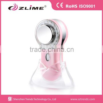 Portable facial massager and phototherapy machine for beauty care