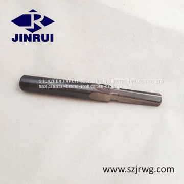 Manufacturing Precision Solid Carbide Spiral Flute Reamer