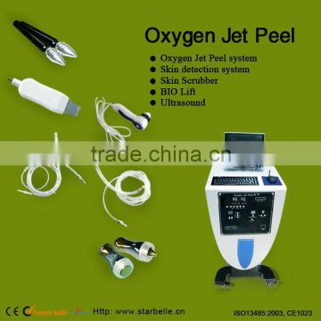 Oxygen Skin Care Machine Oxygen Jet Peel Oxygenated Water Machine Winkle Reduction Sliming Machine