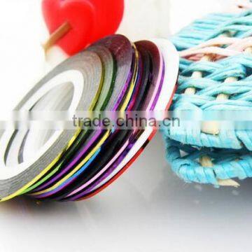 Beauty Nail Sticker Multicolor Nails Striping Tape Line DIY Nail Beauty Art Tips Decoration Sticker