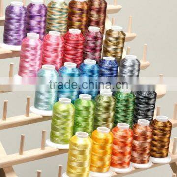 wood sewing thread rack