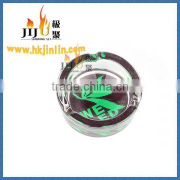 JL-003S Yiwu jiju New Design Ashtrays wholesale colored glass ashtray