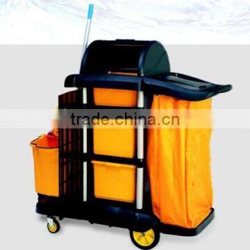 housekeeping carts service trolley hospital cleaning cart