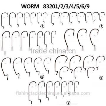 Wholesale bulk worm fishing hooks