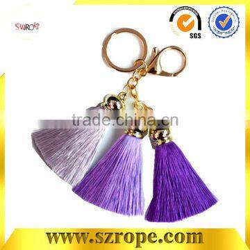 Colorful Handmade Tassel Keychain