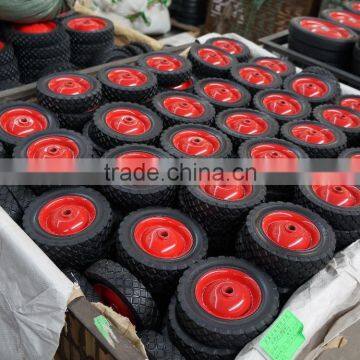 10" Semi-Pneumatic Rubber Wheel for Lawn Mowers. Hand Trucks. and Yard Tractors. photo-4