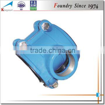 Hot Selling Best Price High Quality Cast Iron Pipe Tapping Saddle Casting photo-6