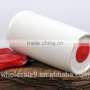 12oz Double Wall Ceramic Traveler, 12 fl oz , Ceramic Mug photo-6