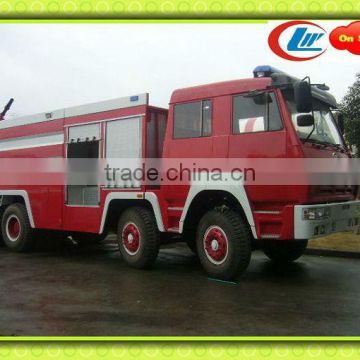 8x4 Euro2 Shacman fire fighting truck,water foam fire truck