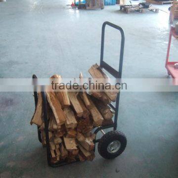 Firewood log cart