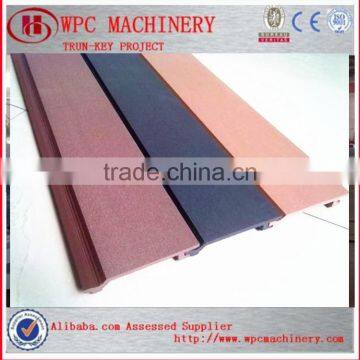 WPC cladding,decking,profile making machine