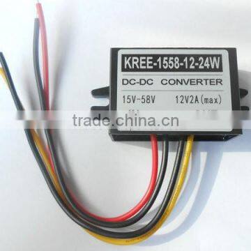 48V 24V Switch Buck Converter Module 48V 24V 36V Turn Turn 24V1A DC-DC Power Supply Transformer Module photo-2