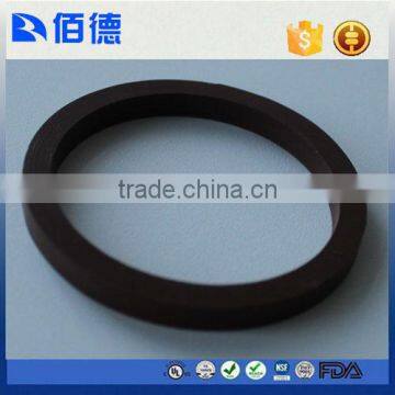 Custom extruded hydraulic oil lip silicone rubber seal