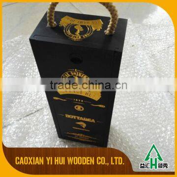 Attractive Gift Bamboo Wood Box Bamboo Wine Box for Sale photo-3