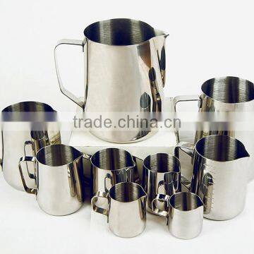 Stainless Steel Milk Pour Pot Cup Mug Frothing Pitcher With Measurements photo-6
