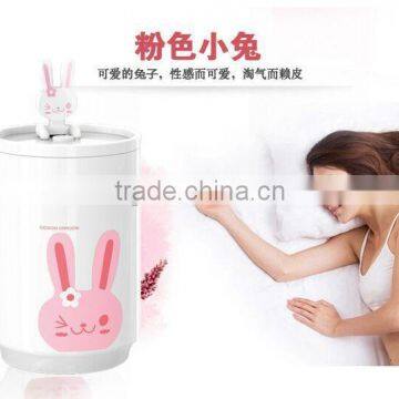 Office Gift Desktop Coffee Cup Rabbit Humidifier Mini USB Rabbit Humidifier Mute Air Treasure Humidifier photo-4