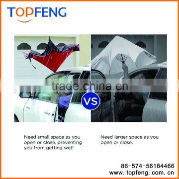 Reverse Umbrella C Hook Handle Double Layer Reverse Umbrella Double Layer Umbrella photo-3