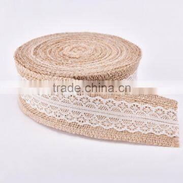 High Quality Burlap Fabric Raw Jute Importer in China 100% Jute Make Ribbon photo-2